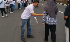 BRI Dewi Sartika saat menyapa masyarakat, Foto/Isitimewa