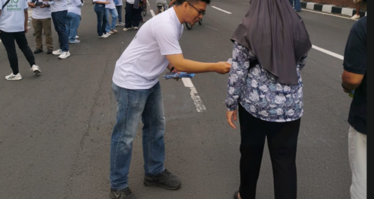 BRI Dewi Sartika saat menyapa masyarakat, Foto/Isitimewa