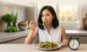 Gambar Ilustrasi orng diet dengan Metode Intermittent Fasting, Foto/Isitimewa Gambar Ilustrasi orng diet dengan Metode Intermittent Fasting, Foto/Isitimewa