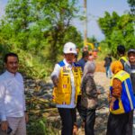 Wali Kota Bogor, Dedie A Rachim saat meninjau lokasi Jalur R2, Foto/Diskominfo Kota Bogor