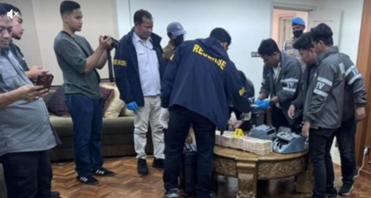 Penggeledahan Rumah Mewah di Sentul, Babakan Madang Bogor, Foto/Istimewa