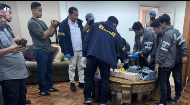 Penggeledahan Rumah Mewah di Sentul, Babakan Madang Bogor, Foto/Istimewa