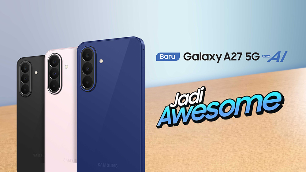 Galaxy A27 tampil lebih premium dalam 3 pilihan warna menarik, Foto/Isitimewa