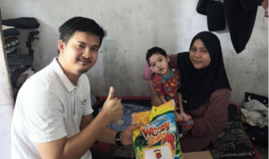 Adidam sang bocah yang alami kegagalan otak, Foto/Isitimewa