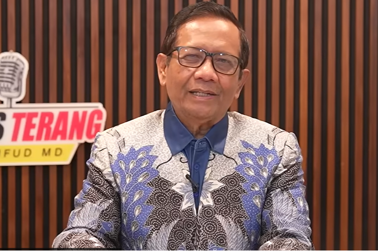 Mantan Menteri Koordinator Bidang Politik, Hukum, dan Keamanan (Menko Polhukam), Mahfud MD