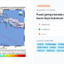 Gempa Bumi Sukabumi Hari Ini, Foto/Isitimewa