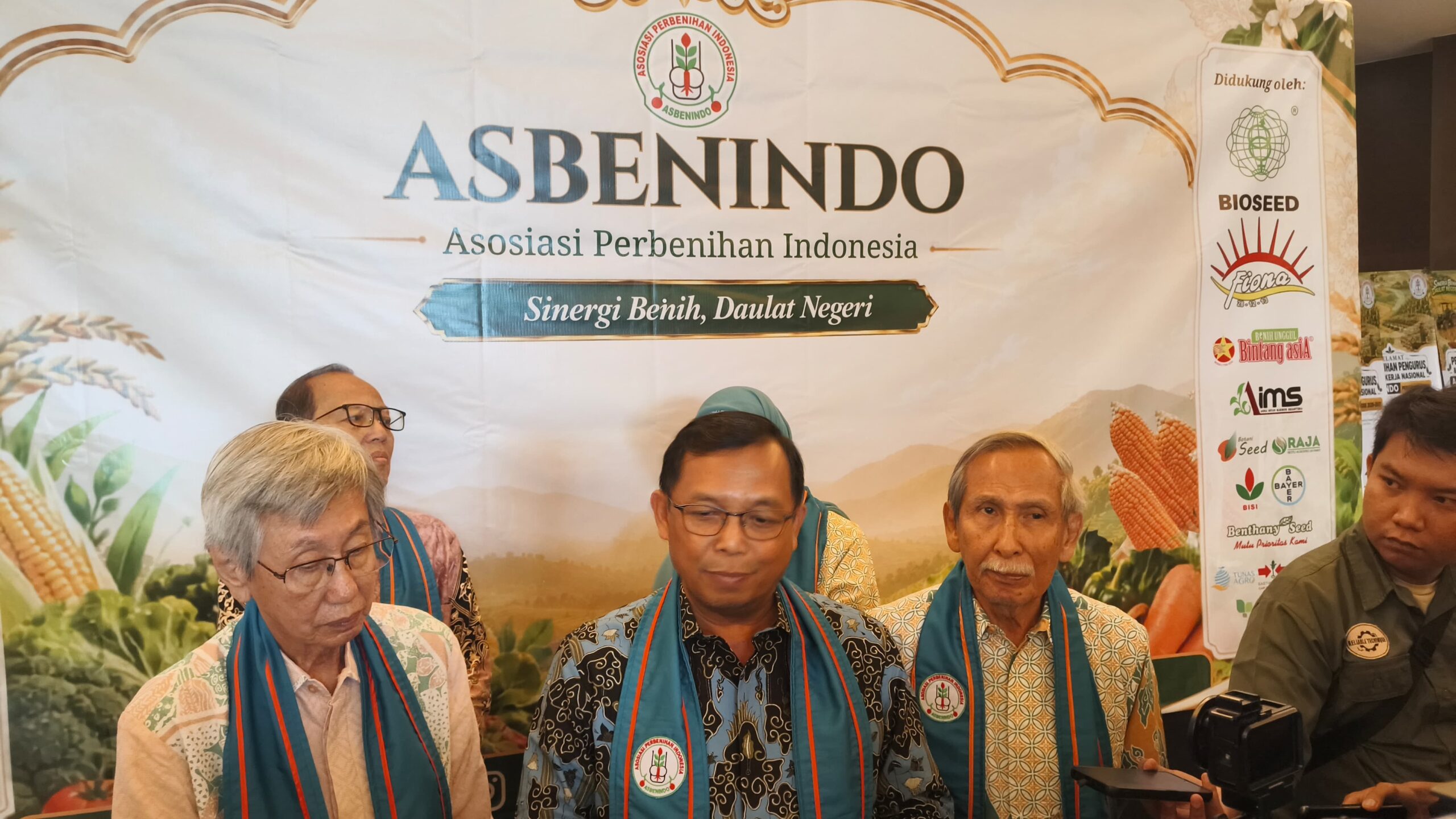Asosiasi Perbenihan Indonesia (ASBENINDO) resmi mengukuhkan jajaran pengurus baru untuk periode 2026-2031, Foto/Maya Melina