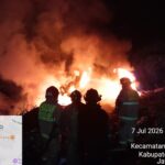 Kondisi lahan yang terbakar di Jonggol Bogor, Foto/Isitimewa