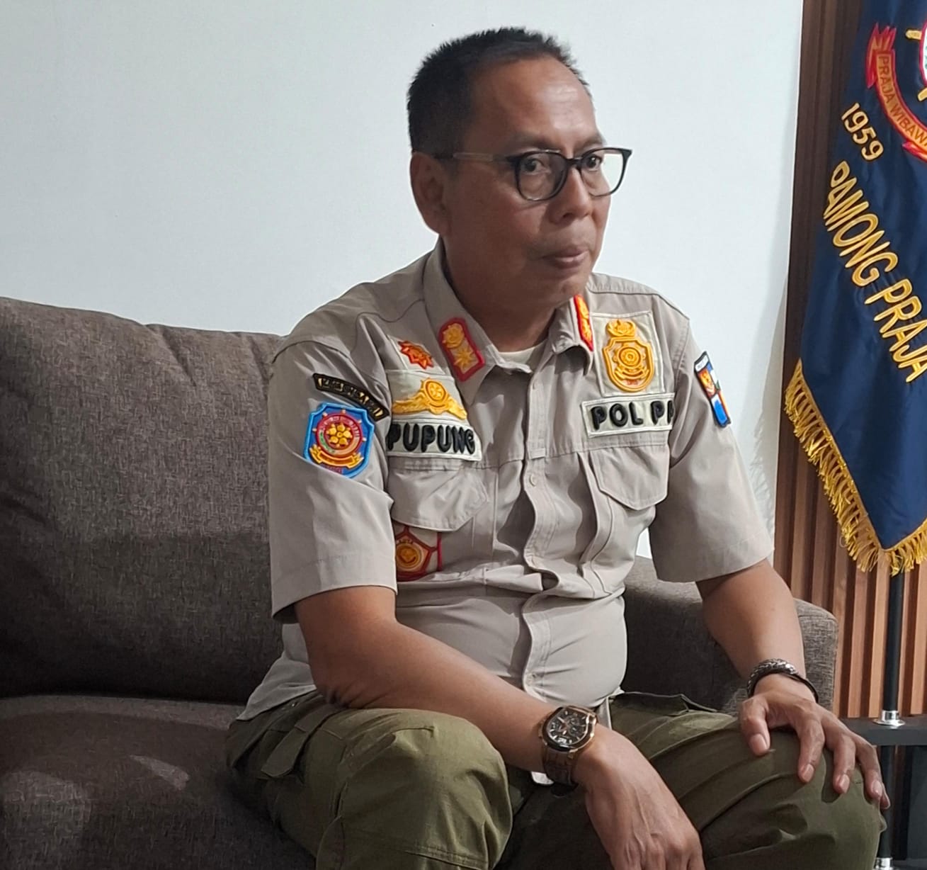 Kasat Pol PP Kota Bogor, Pupung Wahyu Purnama, Foto/Isitimewa