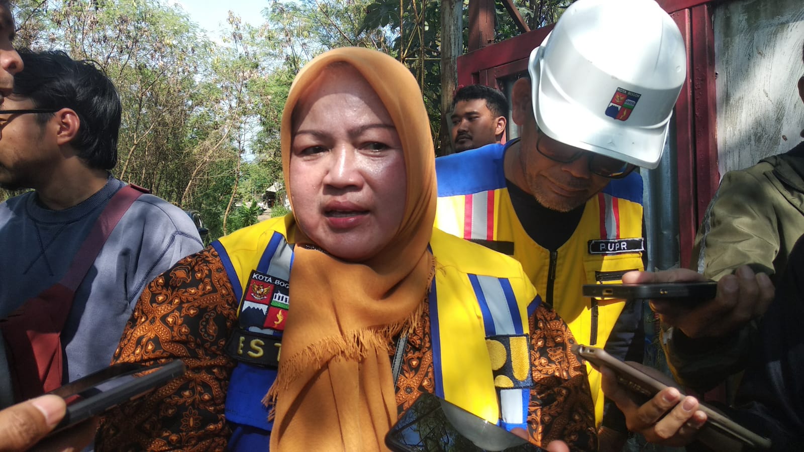 Kepala Dinas PUPR Kota Bogor, Juniarti Estiningsih, Foto/Maya Melina
