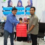 BRI Branch Office Gatot Subroto yang menyalurkan 90 paket makanan dalam program "Jumat Berkah" ke Panti Asuhan Khoirul Ittihad, Foto/Isitimewa