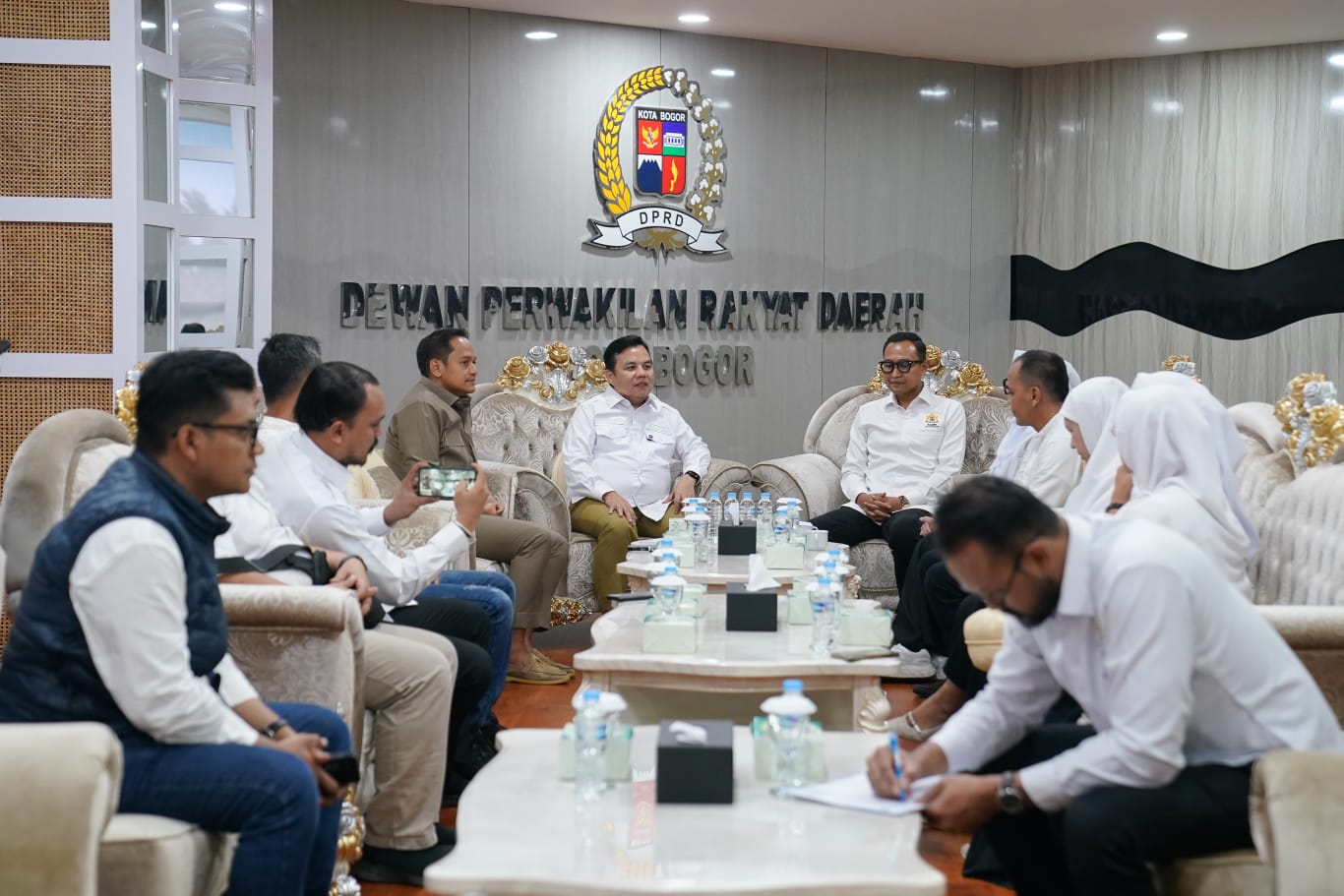 Audensi Kota Bogor bersama Ketua DORD Kota Bogor, Foto/Setwan DPRD Kota Bogor