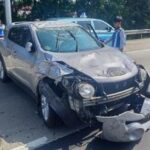 Komdisi mobil yang ringsek akibat tabrakan beruntun di Tol Jagorawi, Foto/Isitimewa