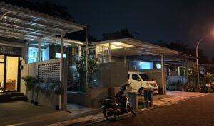 salah satu rumah milik tersangka tindak pidana korupsi berinisial BAP yang digeledah Kejari Kabupaten Bogor, Foto/Isitimewa