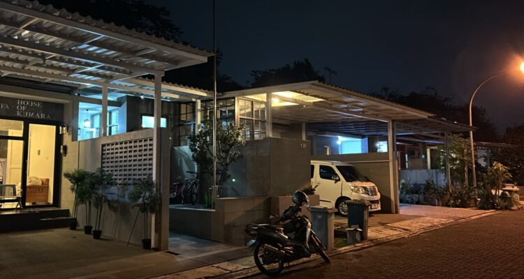 salah satu rumah milik tersangka tindak pidana korupsi berinisial BAP yang digeledah Kejari Kabupaten Bogor, Foto/Isitimewa