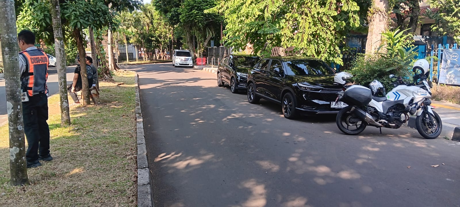 kondisi parkir di PWI Kota Bogor, Foto/Isitimewa