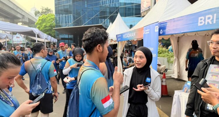 PT Bank Rakyat Indonesia (Persero) Tbk hadir dalam kegiatan Run 5K, Foto/Isitimewa