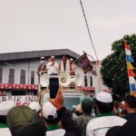 Habib Bahar saat melakukan orasi penolakan miras di wilayah Citeureup, Foto/Istimewa
