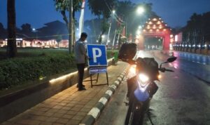 Kondisi parkir alun-alun Kabupaten Bogor, Foto/Istimewa Kondisi parkir alun-alun Kabupaten Bogor, Foto/Istimewa