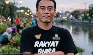 Koordinator Aliansi Masyarakat Pati Bersatu (AMPB) Supriyono alias Botok. [Foto: Istimewa]