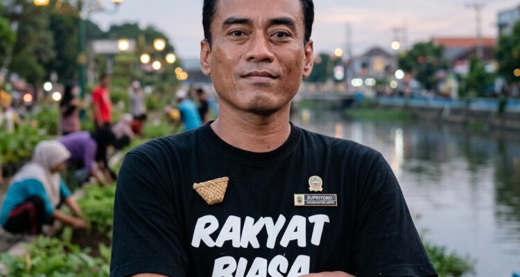 Koordinator Aliansi Masyarakat Pati Bersatu (AMPB) Supriyono alias Botok. [Foto: Istimewa]