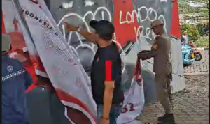 Mural Prabowo dan Rudy Susmanto jadi sasaran Vandalisme, Foto/Isitmewa