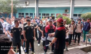 525 atlet menggelar tes fisik,Foto/Isitimewa
