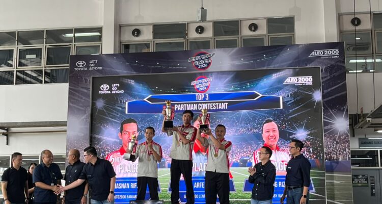 Pemenang Best People Contest 2026 yang diselenggarakna Auto200 Cibining Bogor, Foto/Adi Wirman