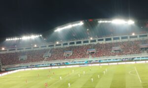 Siyuasi pertamdingan Timnas Indonesia VS Vietnam di Stadion Pakansari, Cibinong Bogor, Foto/Isitimewa