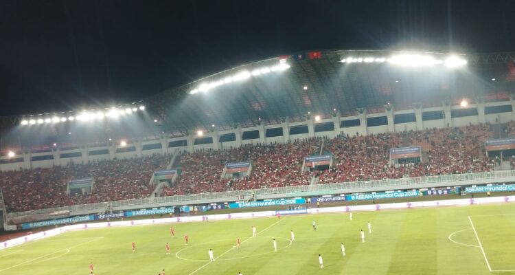 Siyuasi pertamdingan Timnas Indonesia VS Vietnam di Stadion Pakansari, Cibinong Bogor, Foto/Isitimewa