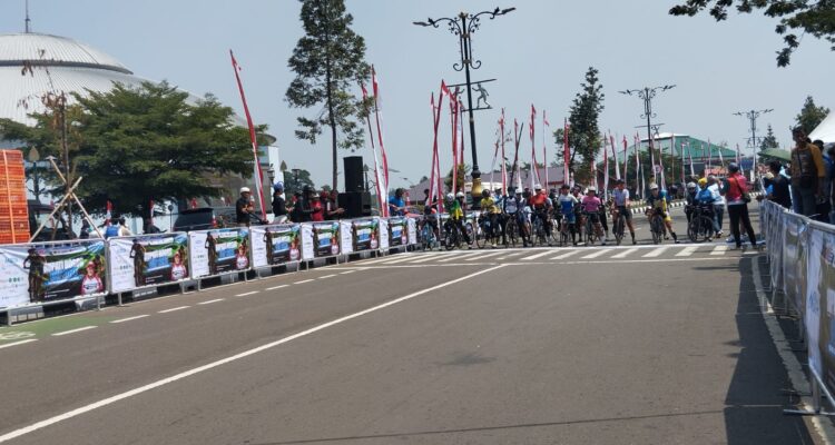 437 pembalap sepeda dari 78 kabupaten dan kota di 18 provinsi merapat ke Kabupaten Bogor untuk ambil bagian dalam Kejuaraan Bupati Cup 2026, Foto/Isitmewa