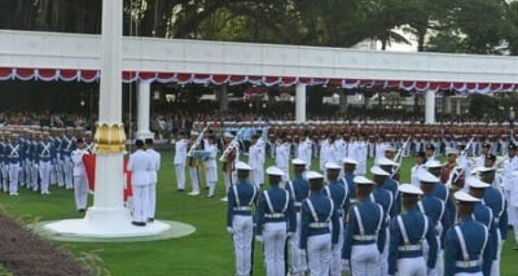 Pelaksanaan upacara hari kemerdekaan Hut Ri di Istana Merdeka, Foto/Istimewa