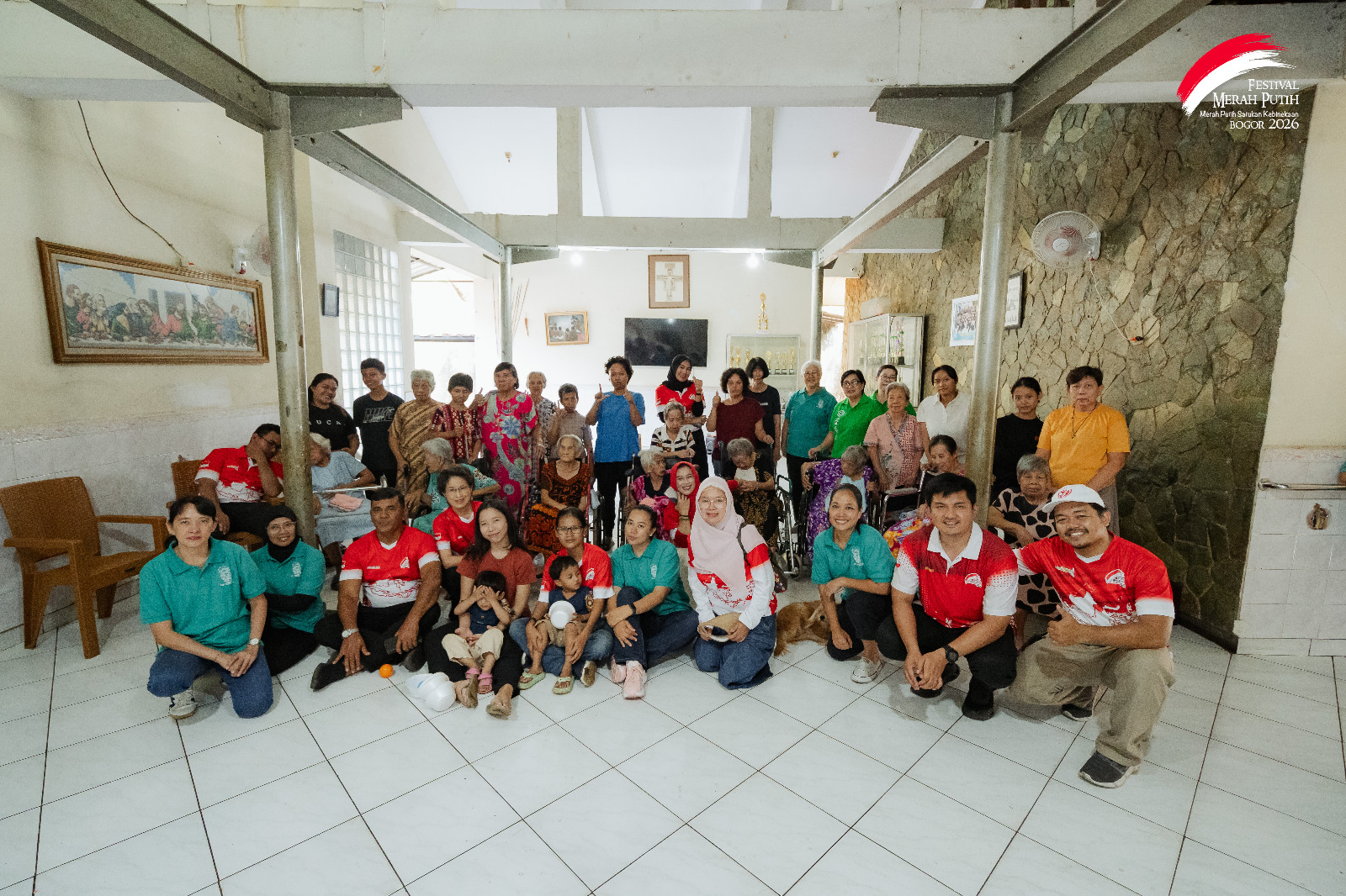 panitia FMP 2026 menyambangi Panti Abbas dan sejumlah panti atau lembaga di bawah Keuskupan Sufragan Bogor Yayasan ABAS (Awam Bina Amal Sejati), Foto/isitimewa