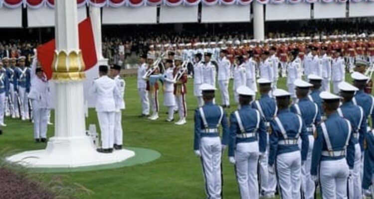 Suasana Pelaksanaan uoaca hari kemerdekaan Hut RI di Istana Merdeka, Foto/Isitimewa