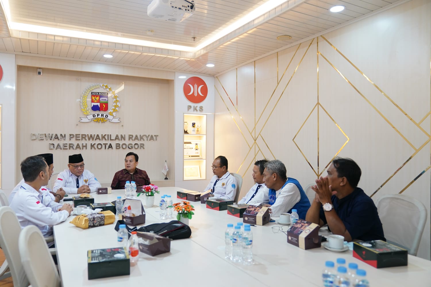 Audiensi Ketua DPRD Kota Bogor bersama pengurus GMKB, Foto/Setwan DPRD Kota Bogor 