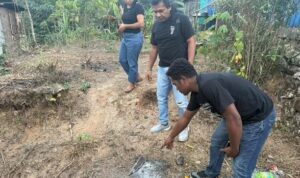 proses olah TKP terhadap pembakaran seorang burung yang viral media sosial, Foto/Isitimewa proses olah TKP terhadap pembakaran seorang burung yang viral media sosial, Foto/Isitimewa