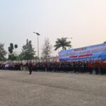 1.584 personel mengikuti apel kebangsaan yang digelar Polres Bogor bersama Pemerintah Kabupaten Bogor, TNI, serta berbagai elemen masyarakat, Foto/Isitmewa