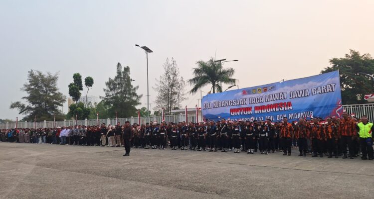 1.584 personel mengikuti apel kebangsaan yang digelar Polres Bogor bersama Pemerintah Kabupaten Bogor, TNI, serta berbagai elemen masyarakat, Foto/Isitmewa