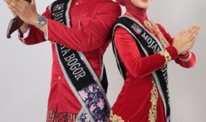 Dua perwakilan Kota Hujan, Christian Gerald Vernandes dan Thalita Sekar Alya, Foto/Isitmewa