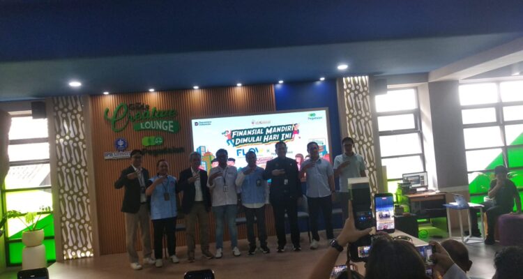 PT Pegadaian bersama Otoritas Jasa Keuangan (OJK) dan IPB University mendorong generasi Z, khususnya mahasiswa, foto/Maya Melina