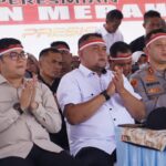 Bupati Bogor, Rudy Susmanto bersama Ketua DPRD Kabupaten Bogor dan Kapolres Bogor, Foto/Diskominfo Kabupaten Bogor
