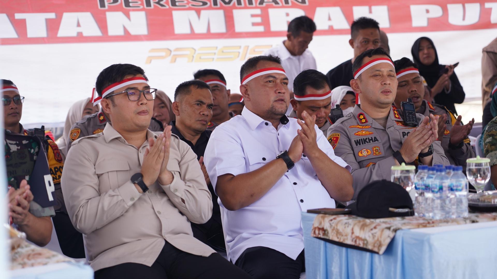 Bupati Bogor, Rudy Susmanto bersama Ketua DPRD Kabupaten Bogor dan Kapolres Bogor, Foto/Diskominfo Kabupaten Bogor