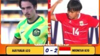 Timnas Indonesia U 20 VS Timnas Australia U 20, Foto/Iistimewa