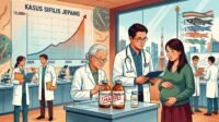 Gambar Ilustrasi kasus sifilis, Foto/Gemini Ai Gambar Ilustrasi kasus sifilis, Foto/Gemini Ai