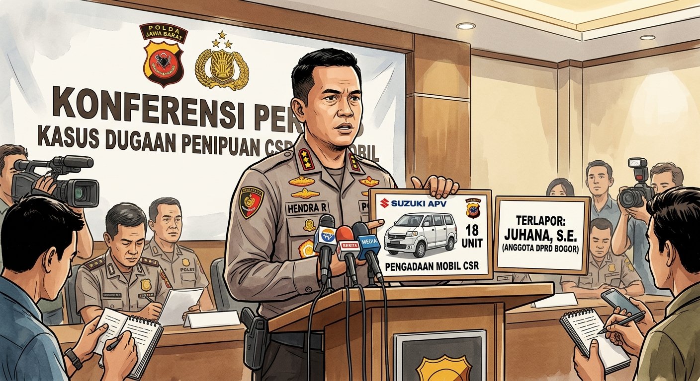 dugaan penipuan dan penggelapan 18 unit mobil Suzuki APV, Foto/Gemini Ai dugaan penipuan dan penggelapan 18 unit mobil Suzuki APV, Foto/Gemini Ai