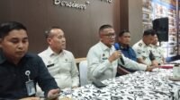 Direktorat Jenderal Pemasyarakatan (Ditjen PAS) saat memberikan keterangan soal temuan ombudsman kepada media, Foto/Maya