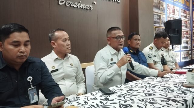 Direktorat Jenderal Pemasyarakatan (Ditjen PAS) saat memberikan keterangan soal temuan ombudsman kepada media, Foto/Maya