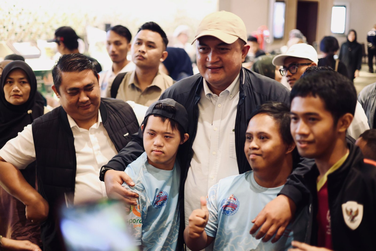 Bupati Bogor Ibersama anak-anak istimewa, Foto/Diskominfo Kabupaten Bogor
