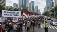 demo buruh hari ini