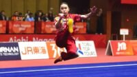 Eugenia Diva Widodo berhasil menyumbangkan medali perunggu pada ajang Asian Games Aichi-Nagoya 2026 , Foto/Kemenpora